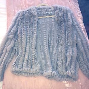 Long Sleeve Fur Jacket